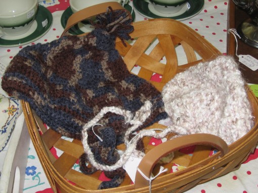 hand crocheted baby and child size hats